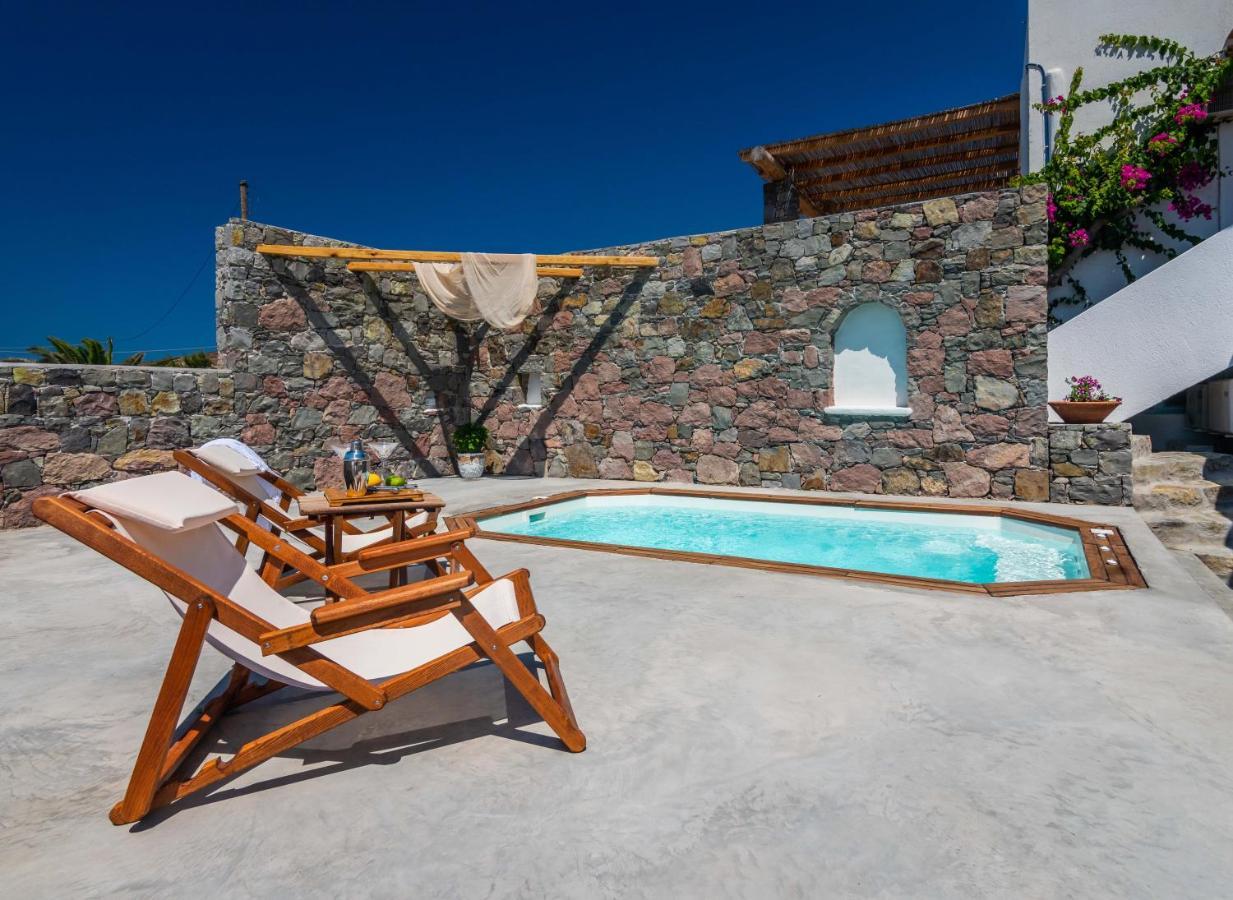 Petra Residence Mini Pool Spa Adamantas  Esterno foto